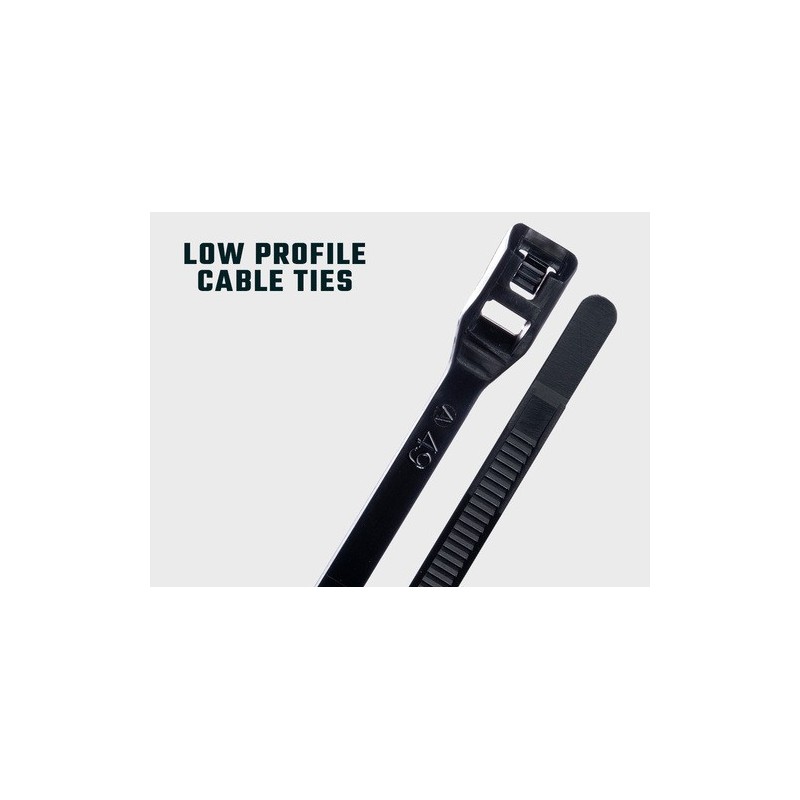 Low Profile Cable Ties Low Profile Cable Ties